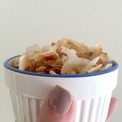 Easy Sweet & Salty Coconut Chips