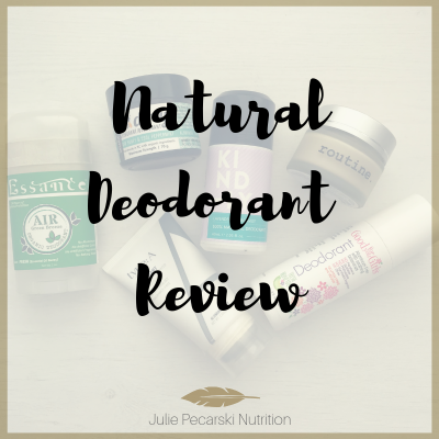 Natural Deodorant Review