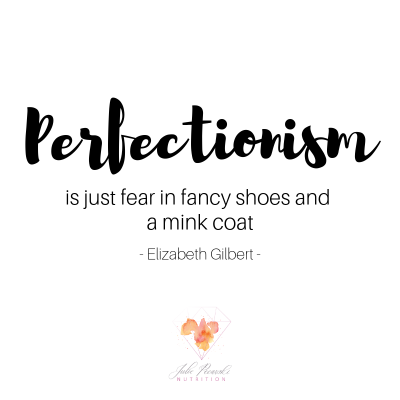 How Perfectionism Made Me Exhausted, Fat & Inflamed